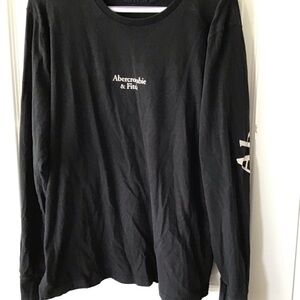 Abercrombie & Fitch Black Long Sleeve Tee